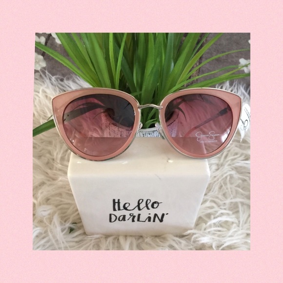 Jessica Simpson Accessories - Jessica Simpson pink sunglasses NWT